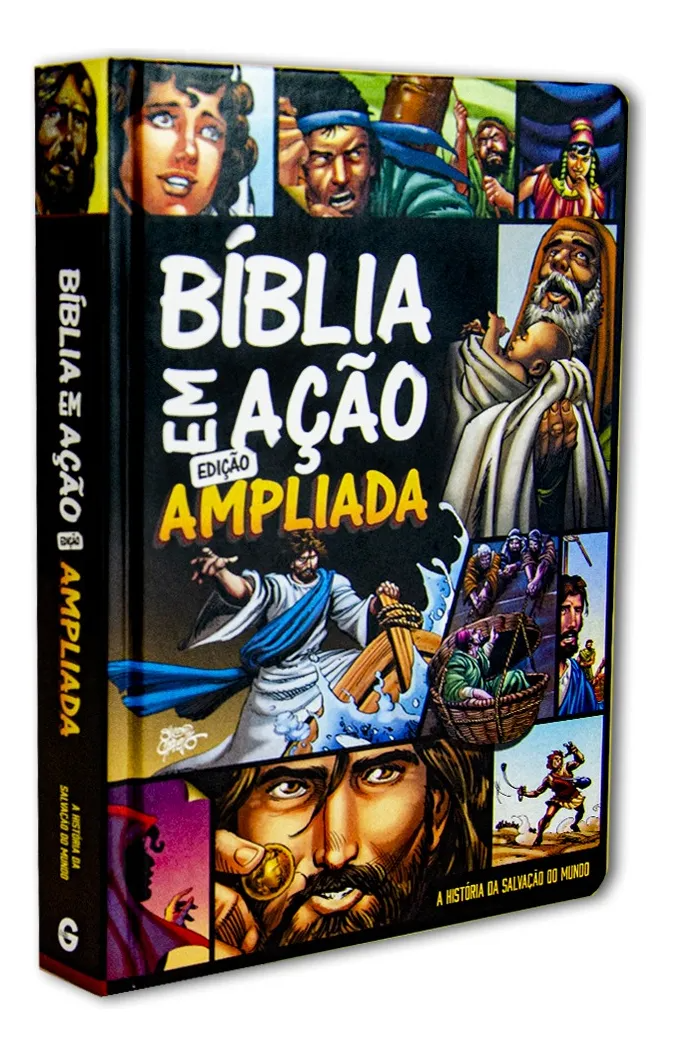 The Comic Bible: A Bíblia Sagrada Infantil Edição Quadrinhos - Capa Dura