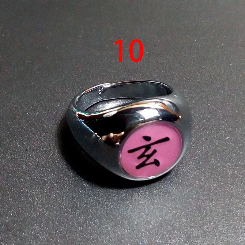 Anime Naruto Shippuden Akatsuki Uchiha Itachi Anel Cosplay