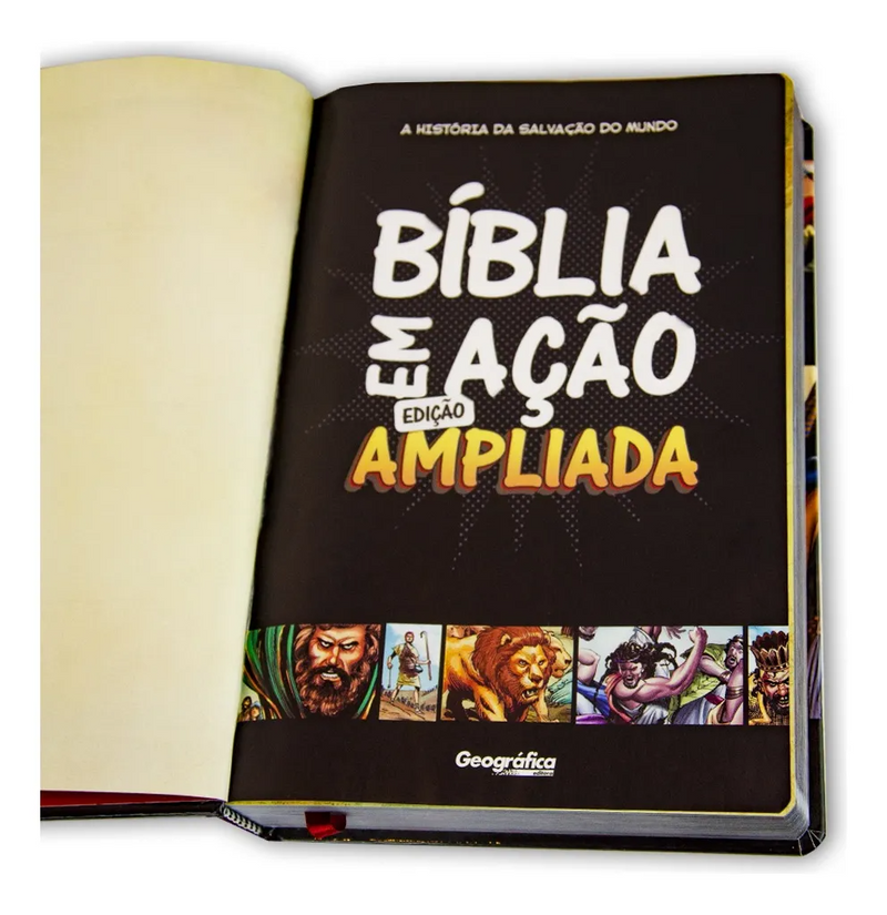 The Comic Bible: A Bíblia Sagrada Infantil Edição Quadrinhos - Capa Dura