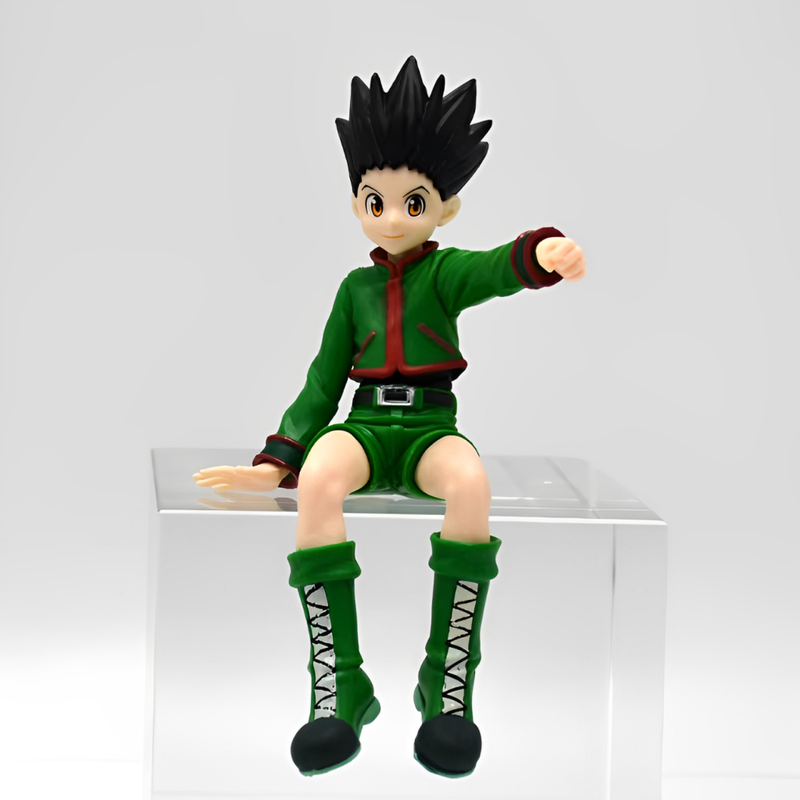 Action Figure do Gon e Killua 13cm Hunter X Hunter PVC Colecionável HxH