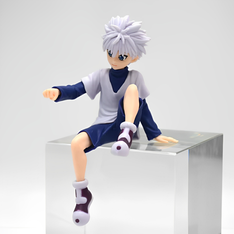 Action Figure do Gon e Killua 13cm Hunter X Hunter PVC Colecionável HxH