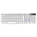 Teclado Semi Mecânico Gamer Rise Mode G1 Full, Membrana, USB, Branco - RM-TG-01-FW