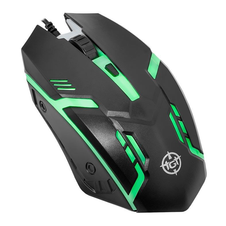 Mouse Gamer Tgt Gm25, Rainbow, 2400dpi, 4 Botoes, Preto