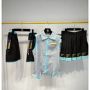 Miku Cosplay Hatsune Vestido De Fantasia Conjunto Completo De Halloween Adulto Feminino Para Mulheres