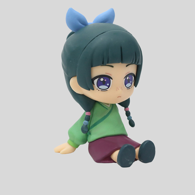 6cm Anime Apoticário Diários Figura Maomao Jinshi De Ação Modelo Coleção Figuras mini Bonito Mao Estatueta Boneca Brinqu