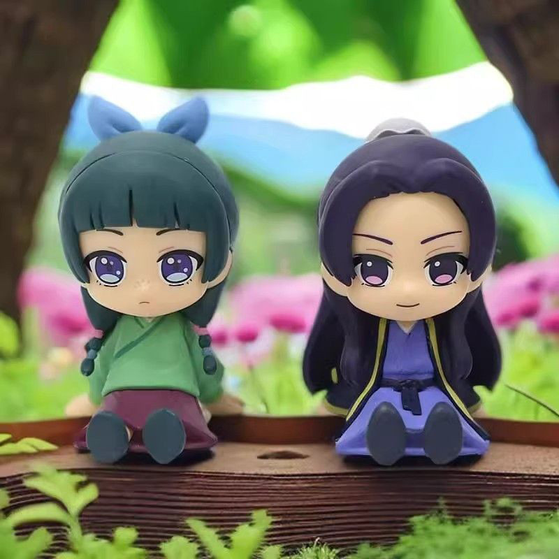 6cm Anime Apoticário Diários Figura Maomao Jinshi De Ação Modelo Coleção Figuras mini Bonito Mao Estatueta Boneca Brinqu