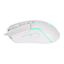 Mouse Gamer Marvo M292, RGB, 8000DPI, 7 Botoes, Branco, M292-WH